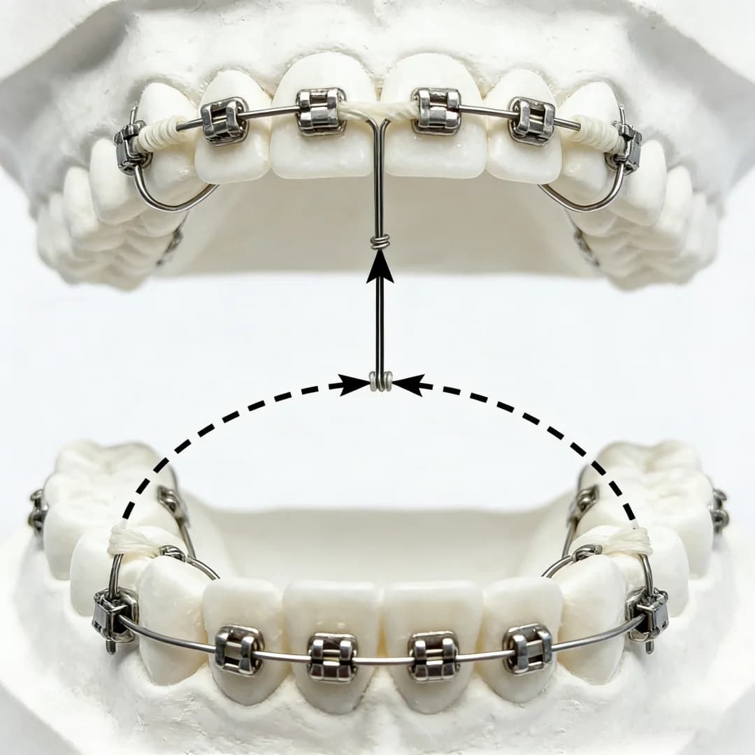 10 packs Dental Orthodontic Super Elastic NiTi Arch Wire Rectangular Natural Form For Dental Orthodontic Treatment