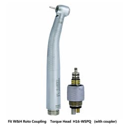 COXO Dental LED Fibre Optic High Speed Handpiece CX207-G Air Turbine Coupling M6 Coupler/Adaptor YUSENDENT Dentistry Tools