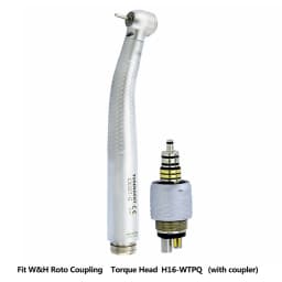 COXO Dental LED Fibre Optic High Speed Handpiece CX207-G Air Turbine Coupling M6 Coupler/Adaptor YUSENDENT Dentistry Tools