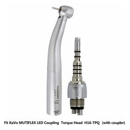 COXO Dental LED Fibre Optic High Speed Handpiece CX207-G Air Turbine Coupling M6 Coupler/Adaptor YUSENDENT Dentistry Tools