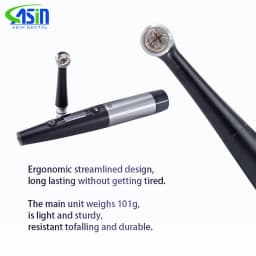 DEASIN Dental Curing Light 3000mW/cm² 1 Sec LED Blue Light Cure Lamp Wireless 7 Modes 10W High Power Dentistry Equipment Tool