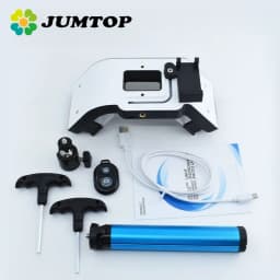 JUMTOP Dental Photography Oral Filling Lamp LED Flash Light with Bracket Brightness Adjustment Dentistry Treatment Lighting Tool
