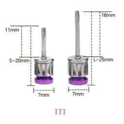 Dental Implant Restoration Tool Kit: 1Pc Universal Implant Torque Screwdrivers Wrench with 10 - 70NCM
