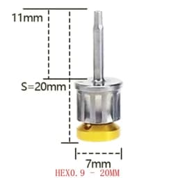 Dental Implant Restoration Tool Kit: 1Pc Universal Implant Torque Screwdrivers Wrench with 10 - 70NCM