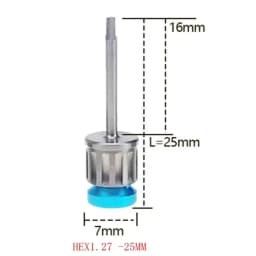 Dental Implant Restoration Tool Kit: 1Pc Universal Implant Torque Screwdrivers Wrench with 10 - 70NCM