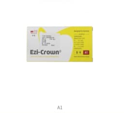 Dental Ezi-Crown Light Cured Temporary Crown & Bridge Resin Dental Material for Veneer/Inlay/Onlay A1/A2/A3
