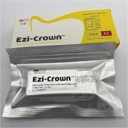 Dental Ezi-Crown Light Cured Temporary Crown & Bridge Resin Dental Material for Veneer/Inlay/Onlay A1/A2/A3