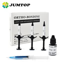 JUMTOP Dental Bracket Bonding Glue Orthodontic Universal Light-Cure Adhesive Kit for Bracket