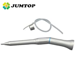 JUMTOP Dental Surgical Handpiece 20 Degree Contra Angle Straight Head Low Speed Hhandpiece with External Water Spray