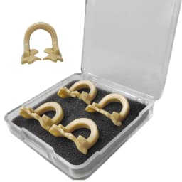 4Pcs Dental Sectional Contoured Matrix Rubber Dam Clamps Rubber Barrier Clip Resin Material Dentist Tools