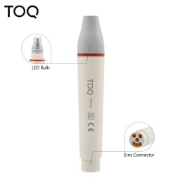 TOQ Dental Ultrasonic Piezo Scaler Handpiece 7L/5L LED 135° Sterilized Tooth Cleaning NO Tip Fit Original Handle DTE Connector