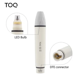TOQ Dental Ultrasonic Piezo Scaler Handpiece 7L/5L LED 135° Sterilized Tooth Cleaning NO Tip Fit Original Handle DTE Connector