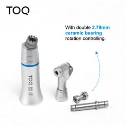 Dental Low Speed Handpiece Kits 2/4 Hole Air Motor Contra Angle Straight Handpiece Dentists Equipment Tools