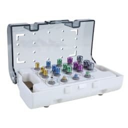 Universal 19 Pcs Fully Guided Drills Set Universal Dental Implant Guide & Positioning Kit