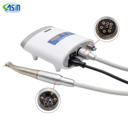 Little Monster Electric Micromotor LED Kit with X95L Increasing Handpiece 1:5 1:1 4:1 Contra Angle Dental Equipment 2/4 Hole