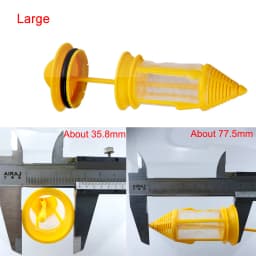 JUMTOP 5Pcs Dental Water Filter Suction Filter Dental Valve Strong Suction Weak Suction Filter Dentist Equipment