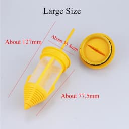 JUMTOP 5Pcs Dental Water Filter Suction Filter Dental Valve Strong Suction Weak Suction Filter Dentist Equipment