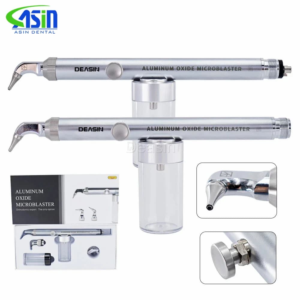 DEASIN 2in1 Dental Tools Aluminum Oxide Micro Blaster Alumina Air Abrasion Polisher Microetcher Sandblasting With Water Spray