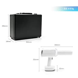 Portable Dental X Ray Machine Hyper Ray-MAX High Frequency Handheld Dental X-Ray Unit Low Radiation 70KV 3mA for Clinic
