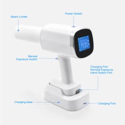 Portable Dental X Ray Machine Hyper Ray-MAX High Frequency Handheld Dental X-Ray Unit Low Radiation 70KV 3mA for Clinic