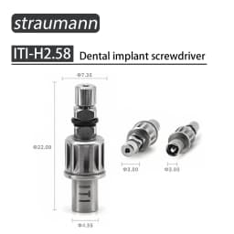 Osstem Dentium ITI Straumann Accessories Dental Implant Torque Screwdrivers Implant Plaster Composite Medical Ball Cap