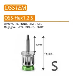 Osstem Dentium ITI Straumann Accessories Dental Implant Torque Screwdrivers Implant Plaster Composite Medical Ball Cap