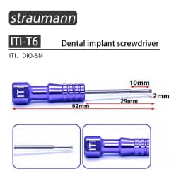 Osstem Dentium ITI Straumann Accessories Dental Implant Torque Screwdrivers Implant Plaster Composite Medical Ball Cap