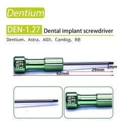 Osstem Dentium ITI Straumann Accessories Dental Implant Torque Screwdrivers Implant Plaster Composite Medical Ball Cap