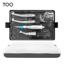 TOQ TOP Saling180~250 KPa Dental LED High & Low Speed Handpiece Kit Straight Contra Angle Air Turbine 2/4 Hole M4 / B2 Whole Set
