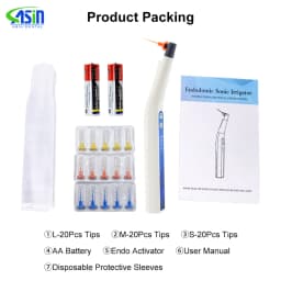 Dental Sonic Irrigator Tips Endo Activator With LED Light For Dental Instrument Root Canal Sonic Irrigator Endodontic Tool