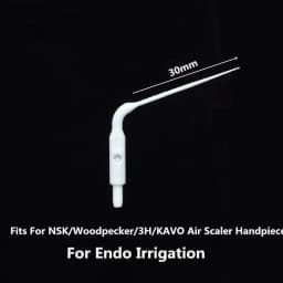 5PCS Dental Endo Irrigation Tips - Plastic Irrigator Tips for Air Scaler Handpiece, Dentistry Tools & Materials