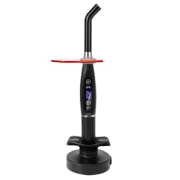 Dental Wireless Cordless LED Cure Curing Light Lamp Metal Head 1S LED Cure 2000mw 5W Tool Resin Cure/Fiber Guide Rod