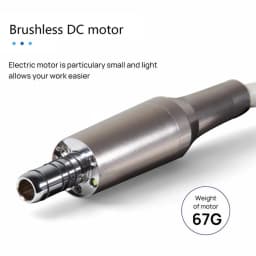 JUMTOP LED Brushless Micromotor with Water Tank Work with 1:1/1:5/16:1 Contra Angle Handpiece
