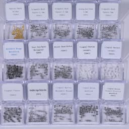 50Pcs/Box Orthodontic Bondable Lingual Buttons Multi-type Crimpable Hook Stop Lock Mesh Base Dental Ortodoncia Material