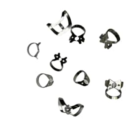 JUMTOP Dental Rubber Dam Puncher Set Rubber Dam Starter Set Kit with Frame Punch Clamps