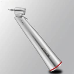 JUMTOP Dental Handpiece 45° LED 1:4.2 Increasing Red Ring Contra Angle Inner/External Water Spray for Electric Micromotor