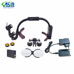 2.5X 3.5X Dental LED Head Light Lamp For Magnification Binocular Loupes 5W Light Dentisit Surgical Headlight Lab Equipment