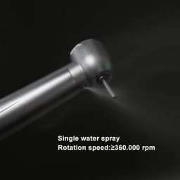 Dental Air Turbine High Speed Handpiece 360,000rpm Autoclavable Ceramic Bearings Single Spray Dental Lab Equipment for Dentist