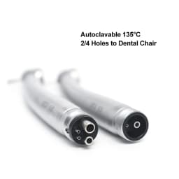 Dental Air Turbine High Speed Handpiece 360,000rpm Autoclavable Ceramic Bearings Single Spray Dental Lab Equipment for Dentist