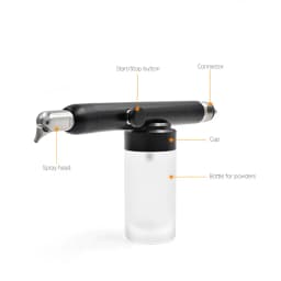 JUMTOP Dental Aluminum Oxide Micro Blaster Interface Microetcher Sandblasting Alumina Gun Air Abrasion Polisher with Water Spray