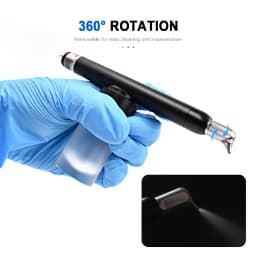 JUMTOP Dental Aluminum Oxide Micro Blaster Interface Microetcher Sandblasting Alumina Gun Air Abrasion Polisher with Water Spray