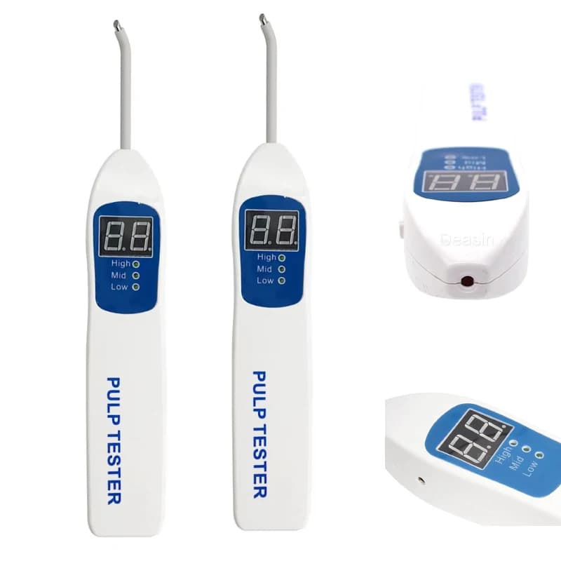 C-Pulse Dental Pulp Vitality Tester – Endodontic Pulp Testing Device for Root Canal Diagnosis, Dentist Clinic Tool