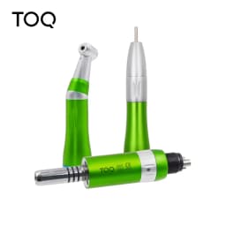 Low Speed Handpiece Kit Air Turbine Straight Contra Angle Air Motor Inner Water Spray 2/4Holes Turbine Handpiece Colorful