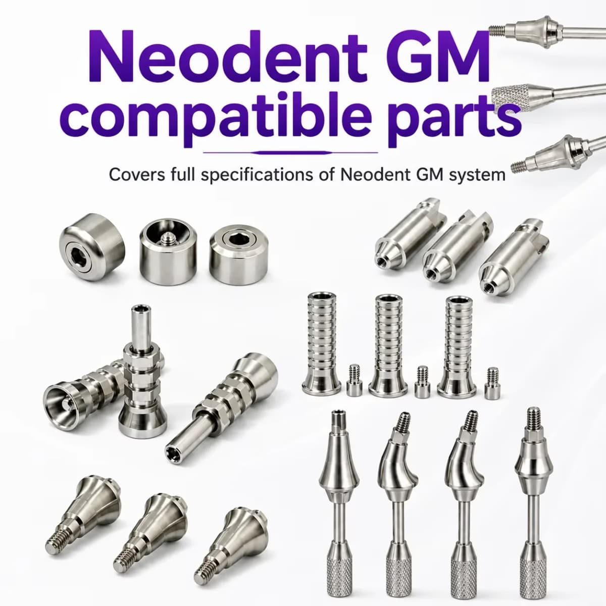 Neodent GM Multi‑unit Angled Abutment 17° 30° Mini Conical MUA Angled Abutment Dental Implant Restoration Accessories
