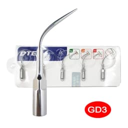 5PCS Dental Ultrasonic Scaler Tips New Dental Endodontic Endo Tip Diamond Coated Fit DTE/SATELEC Scaler