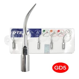 5PCS Dental Ultrasonic Scaler Tips New Dental Endodontic Endo Tip Diamond Coated Fit DTE/SATELEC Scaler