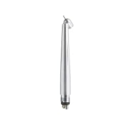 Dental High Speed LED Handpiece 45 Degree E-generator Integrated Push Button Small Head Single Water Spray 2/4 Holes