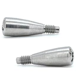 Dental Healing Abutment Healing Cover Screw/Cap High Precision Titanium Compatible with Dentium Implant System
