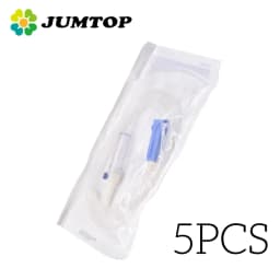 JUMTOP 5 Pack Dental Water Pipe Disposable Tube for NSK Dental Implant Surgical Flushing Pipe Irrigation Tubing Set