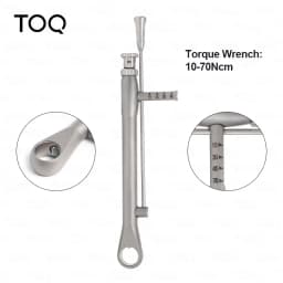 Dental Universal Implant Torque Wrench Screwdriver Wrench Colorful Torque Wrench Ratchet Prosthetic Kit Dental Instrument
